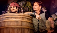 Johnny Depp visita Disneyland Paris